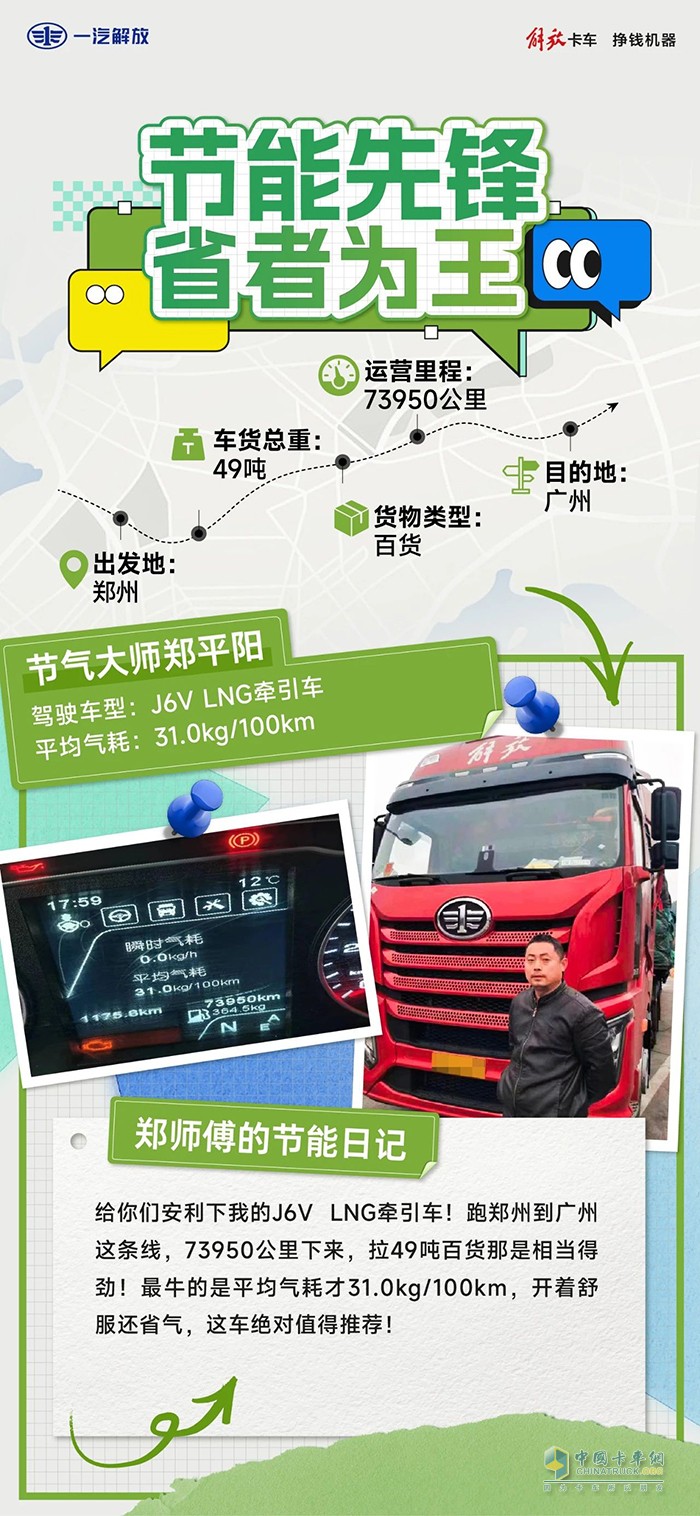 解放J6V一上路，同行都羨慕！