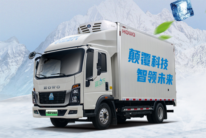 HOWO新能源冷藏車：讓每一口冷飲，從工廠到冰柜始終“冰爽十足”