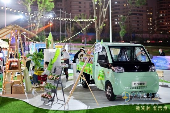 年輕人的新座駕，北汽雷馳新能源MINI卡，可自駕可擺攤