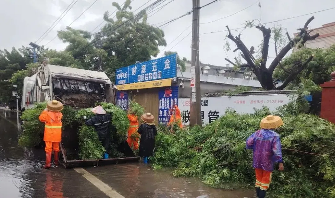 臺風(fēng)“摩羯”過境，福龍馬海南項目公司全力搶險救災(zāi)，共護(hù)家園