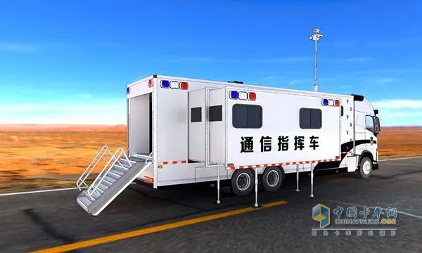 森源鴻馬二級拓展通信指揮車：科技與匠心共鑄應(yīng)急通信新力量