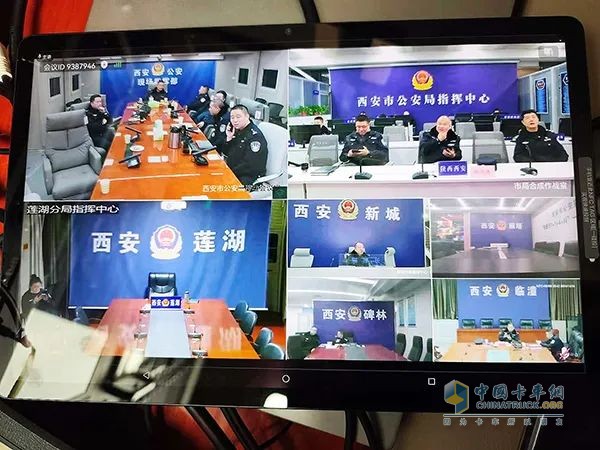 森源鴻馬二級拓展指揮車春節(jié)值守西安大雁塔 守護節(jié)日平安