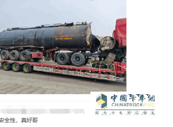 司機(jī)雪地逃生 感謝“救命恩人” 聯(lián)合重卡：拒絕以犧牲安全為代價(jià)的輕量化！