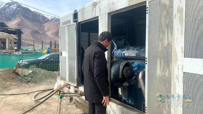 濰柴發(fā)電機組征戰(zhàn)雪域高原、巍巍昆侖！