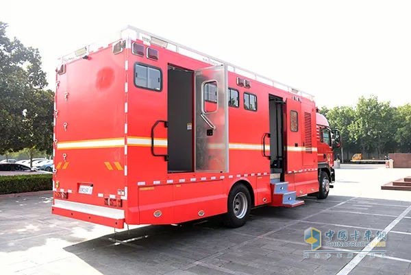 森源鴻馬衛(wèi)生間車：應(yīng)急保障的移動 “貼心站”