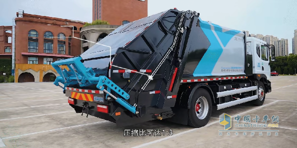 18噸純電動壓縮垃圾車：大容量壓縮，靜享綠色清潔
