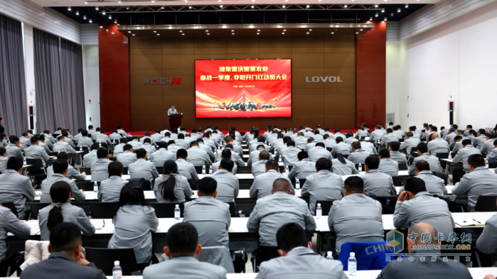 濰柴雷沃智慧農業(yè)召開“奮戰(zhàn)一季度 奪取開門紅”動員大會