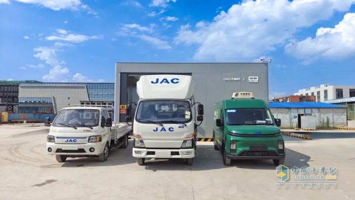江淮汽車聯(lián)手寧德時代，首家首臺巧克力換電商用車聯(lián)調(diào)成功！