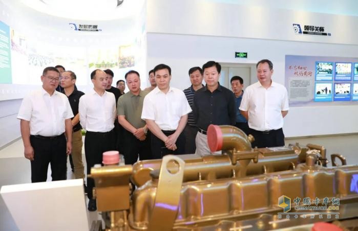 沃得集團(tuán)董事局主席、總裁王偉耀到訪玉柴