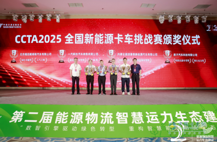 質(zhì)子汽車帝江Re純電動(dòng)牽引車榮膺CCTA2025雙項(xiàng)大獎(jiǎng)