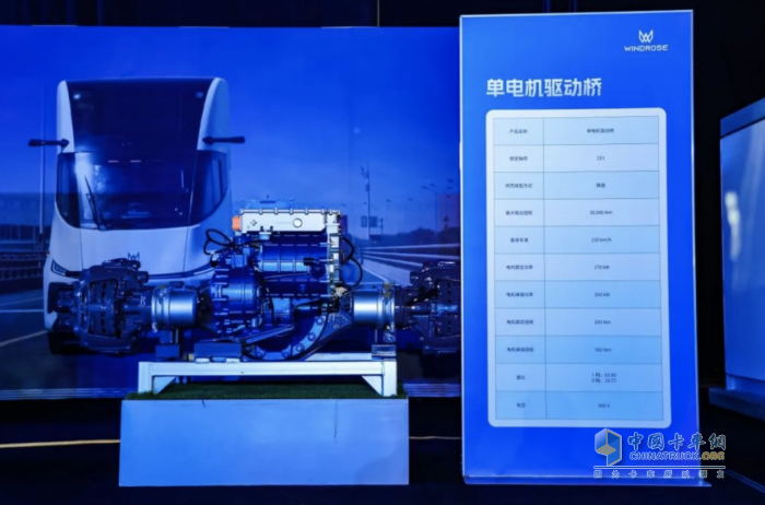 漢德車橋攜手葦渡科技打造的全新一代新能源重卡耀世來襲！