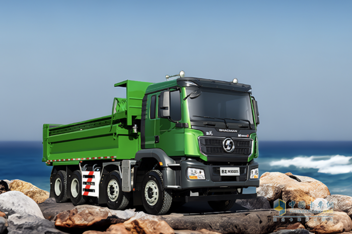 中集·陜汽一體化：M3000E新能源渣土車，定義綠色新標桿！