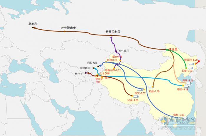 解放J7創(chuàng)領版跨境長測之旅，帶您駛向TIR“藍海”