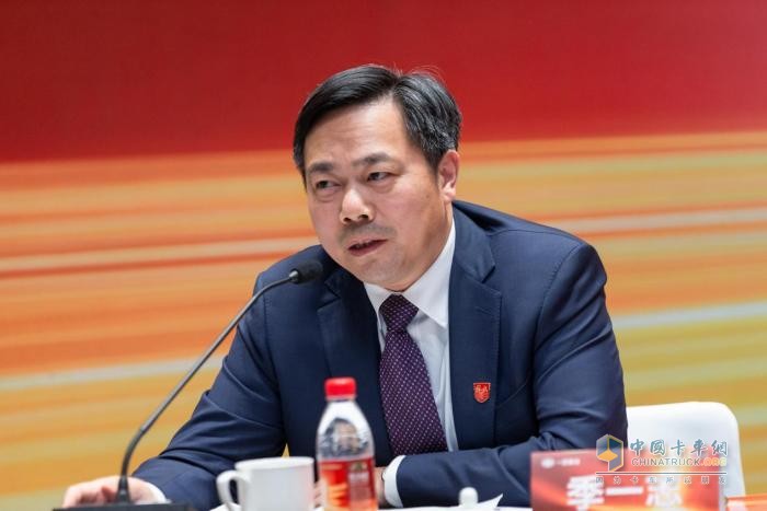 一汽解放季一志：3個方面布局新能源賽道，2024年目標(biāo)比今年翻一倍