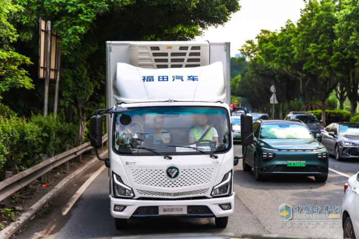 多項“黑科技”率先應(yīng)用，歐馬可智藍ES1?165領(lǐng)跑冷鏈運輸每一程