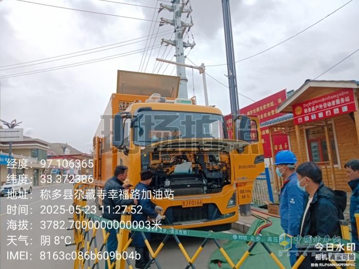 國之大事 必有東風(fēng) 東風(fēng)商用車馳援玉樹保電再顯擔(dān)當(dāng)
