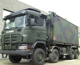 斯堪尼亞獲得119輛軍用卡車訂單