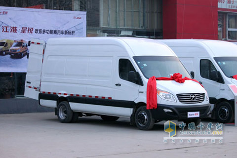 江淮星銳多功能商用車火爆北非市場(chǎng)