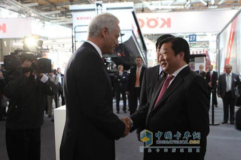 德國交通部長Peter Ramsauer會見譚旭光