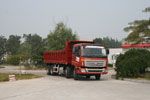 福田自卸車準(zhǔn)備進(jìn)場測試