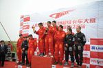 陜汽卡車大賽盤錦站車隊前三名