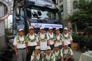 沃爾沃卡車(chē)節(jié)油大賽中國(guó)區(qū)總決賽參賽選手
