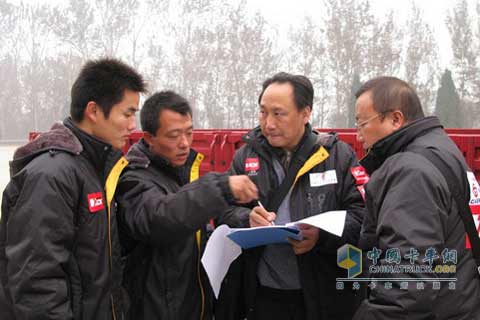 五征汽車參與測(cè)評(píng)
