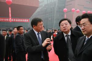 領導視察展車