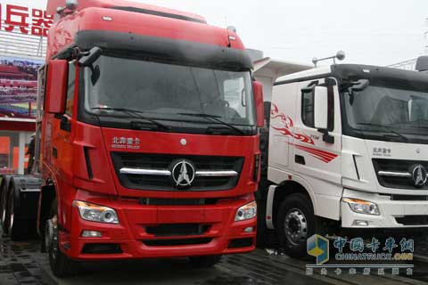 2010北京車展北奔重卡V3