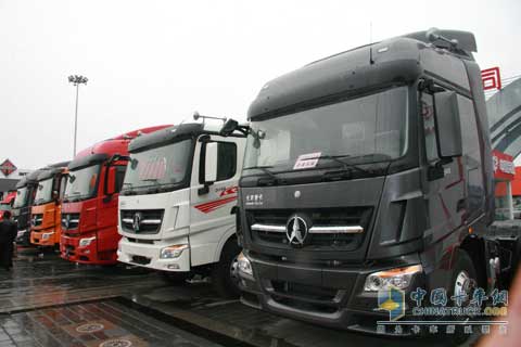 2010北京車展北奔重卡牽引車