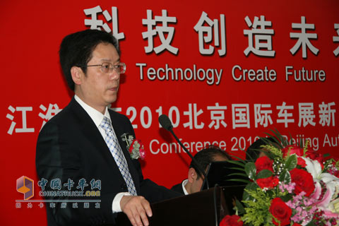 江淮汽車股份有限公司副總經(jīng)理趙厚柱