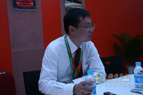 2010北京車展集瑞聯(lián)合重卡領導致辭