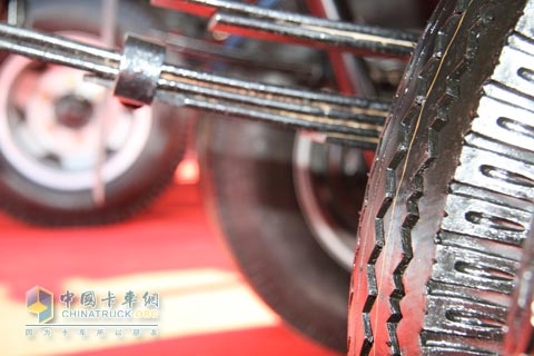 2010北京車展五征奧馳1600細節(jié)