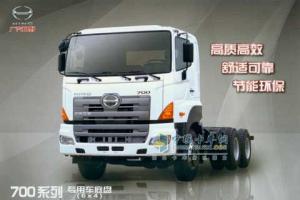 廣汽日野 700系列 6×4 專(zhuān)用車(chē)底盤(pán) YC1250FS2PK