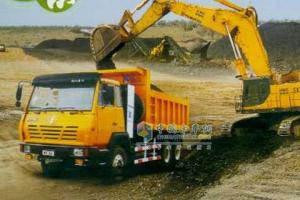 陜汽 奧龍 天然氣 280馬力 6X4 自卸車(chē)