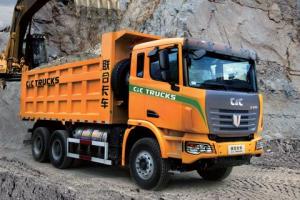 聯(lián)合卡車(chē) 375馬力 8×4 LNG自卸車(chē)(SQR3311N6T6-1)
