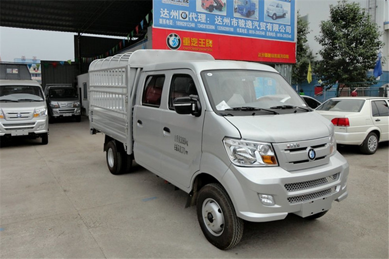 重汽王牌 W1系 1.8L 62馬力 柴油 3.1米 國(guó)四單排倉(cāng)柵式微卡(CDW5030CCYN1M4)
