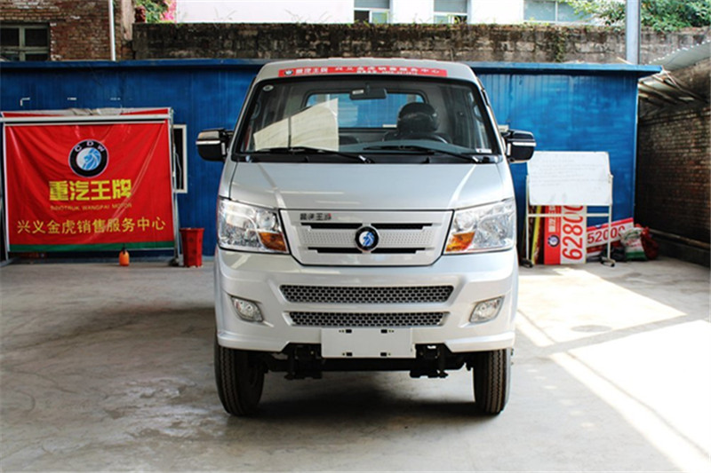 重汽王牌 W1系 2.5L 87馬力 柴油 3.1米 國(guó)四單排欄板微卡(CDW3030N3M4)