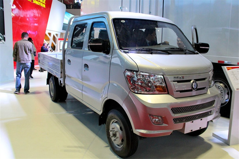 重汽王牌 W1系 1.8L 61馬力 柴油 2.5米 國四雙排欄板微卡(CDW5030CCYS3M4)