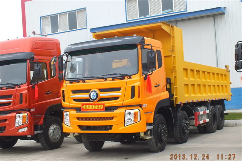 重汽王牌 W5G重卡 340馬力 8X4 8.6米 國(guó)四自卸車(CDW3317A1S4