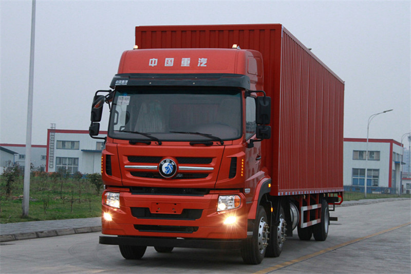 重汽王牌 W5B-M重卡 340馬力 8X4 9.6米 國四倉柵式載貨車(10檔)(CDW5310CCYA3T4)