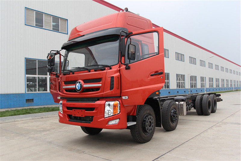 重汽王牌 W5G重卡 340馬力 8X4 9.4米 國(guó)四欄板載貨車(chē)底盤(pán)(CDW1310A1T4)