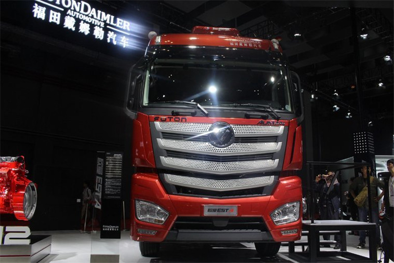 福田 歐曼EST-A 6系重卡 460馬力  國(guó)五6X4危險(xiǎn)品牽引車(chē)(BJ4269SNFKB-AD)