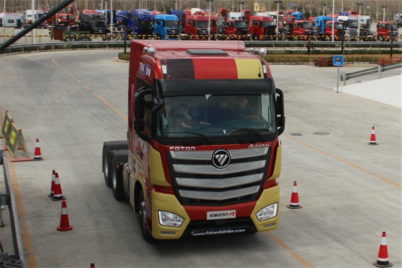 福田 歐曼EST-A 6系重卡 460馬力  國(guó)五6X4危險(xiǎn)品牽引車(chē)(BJ4269SNFKB-AD)