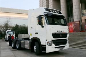 中國(guó)重汽 HOWO T7H重卡 500馬力 6X4 國(guó)六牽引車(ZZ4257V324HF1B)