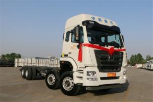 中國重汽 豪瀚J6G重卡 380馬力 8X4 國五9.5米欄板載貨車(ZZ1315N466WE1)
