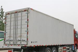 福田 歐曼新ETX 6系重卡 280馬力 8X2 國五9.6米廂式載貨車(BJ5313XXY-AC)