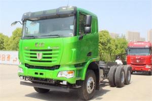 聯(lián)合卡車(chē) U370重卡 370馬力 6X4 國(guó)五LNG牽引車(chē)(QCC4252N654)