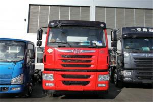 青島解放 悍V重卡 290馬力 8X4 國五6.8米LNG自卸車(CA3310P1K15L3T4NE5A80)