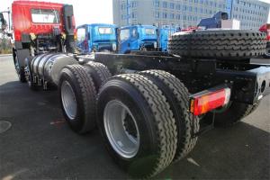 青島解放 悍V重卡 290馬力 8X4 國五6.8米LNG自卸車(CA3310P1K15L3T4NE5A80)